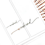 Foiled Sticker Sheet - Weekend Stickers - Handwritten Font