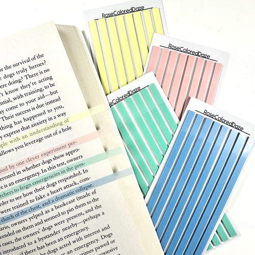 Highlight Strips-  Pastel 1.0 Colors