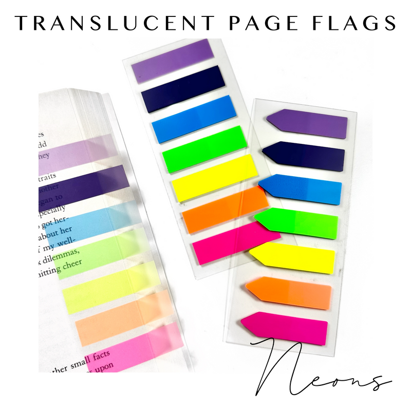 Translucent Page Flags - Neons