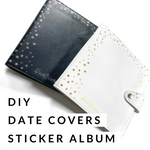 DIY Date Cover Sticker Albums