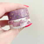 Raised Foil Washi Tape - Hanging Stars *New Colors 5/6*