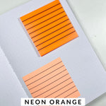 Translucent Sticky Notes - 6"x3" Lined Collection