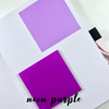 Transparent Sticky Notes - The Neon Collection - 3x3”