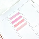 WaterColor Strokes - Transparent Matte Stickers