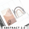 Vellum Sticky Notes- Abstract 2.0