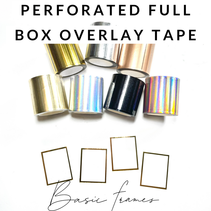 Perforated Full Box Overlay- Basic Frames