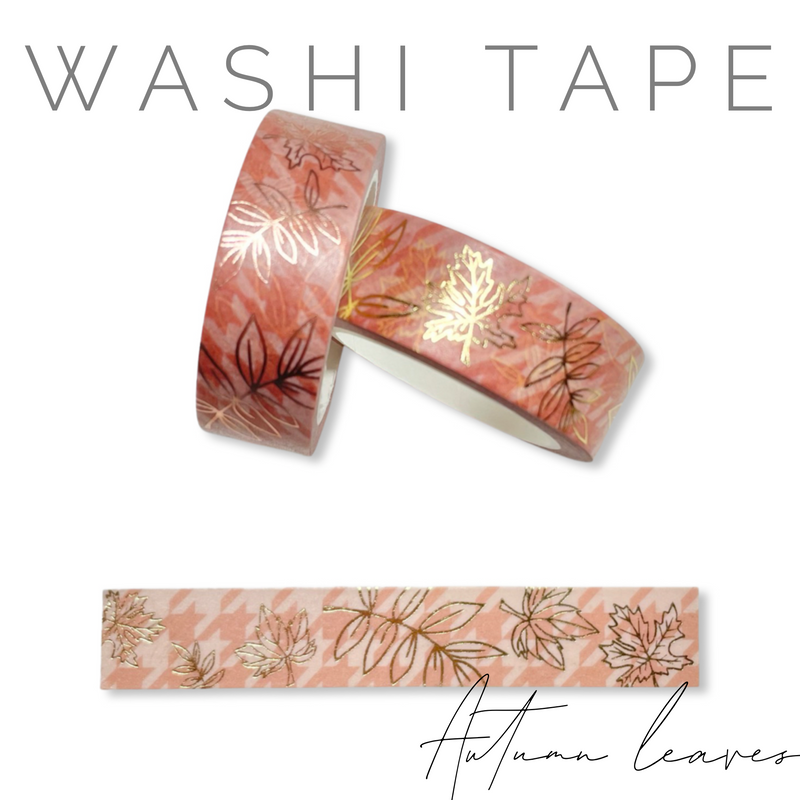 Washi Tape- Autumn Leaves