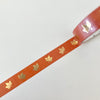 Raised Foil Washi Tape - The Fall Collection