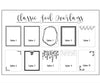 Classic Transparent Full Box Overlay Sticker Sheets